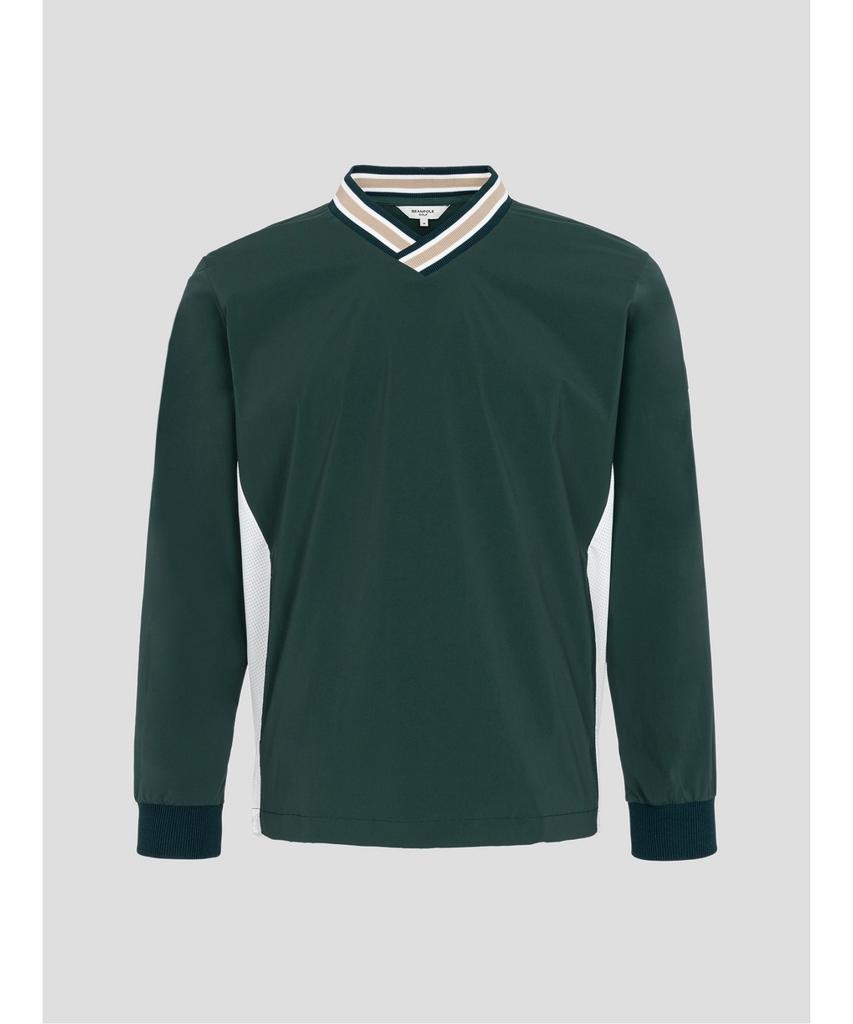 BEANPOLE GOLF [Heritage] Men'S Round Anorak Green