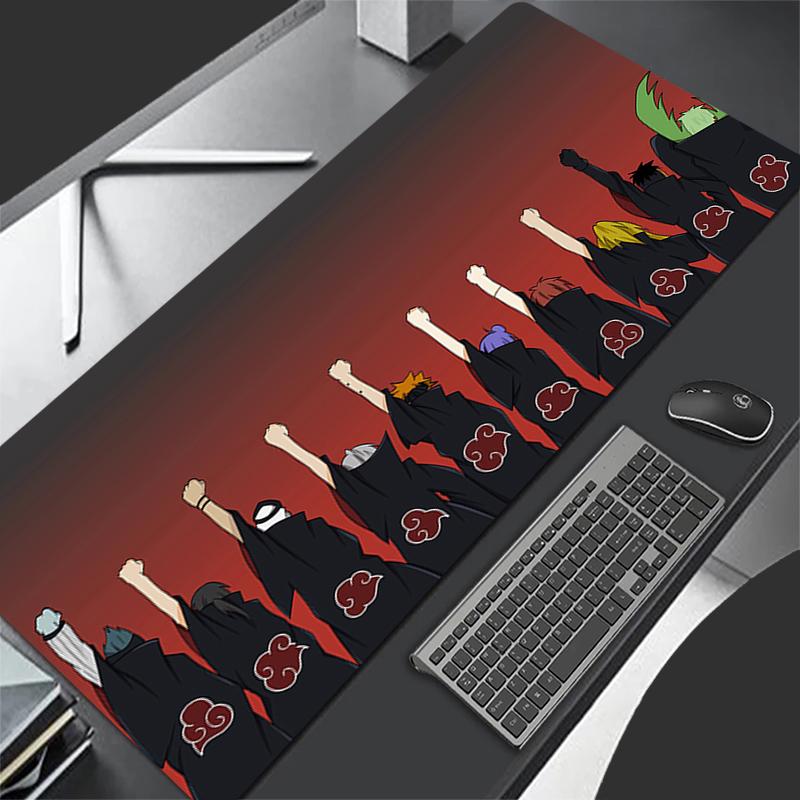 Mouse Pad Naruto Larger Speed Mini Pc Computer Keyboard Desk Mat Laptop Gaming Accessories Natural Rubber Mousepad For Best Gift