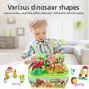 Dinosaur Assembling 40pcs Building Blocks Set Children Festivals Toys Gifts