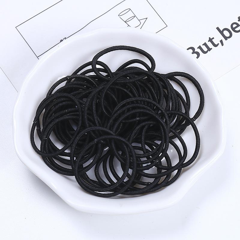 Spring sweet children's jewelry candy color tie hair rubber band girls do not hurt hair cute colored hair band