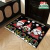 Christmas Carpet Santa Claus Doormat Bedroom & Living Room Decorative Rug Kitchen Decorative Rug Entrance Door Mat