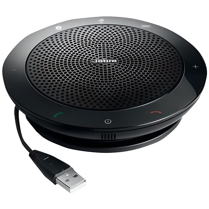 Enceinte De Conférence Jabra Speak 510 MS - Noir - USB/Bluetooth - Autonomie 15h