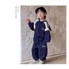 Boys' Autumn Outfit, Children's Clothing, New Style, Children's Autumn Western-style Hoodie, Two-piece Set, Boys' Spring and Autumn Clothing