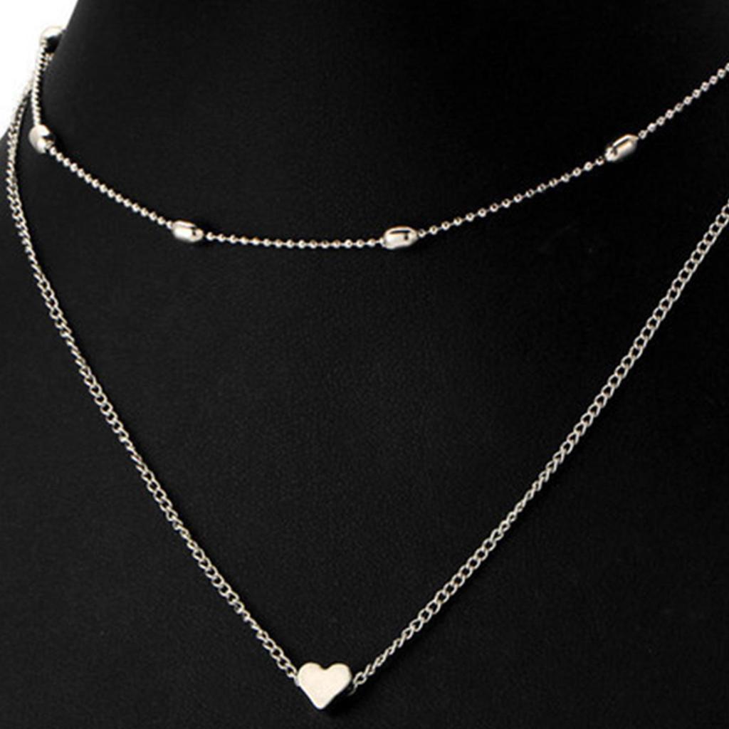 Exquisite Multilayer Pendant Butterfly Necklace, Women Ladies Dainty Choker Chain, Boho Jewelry