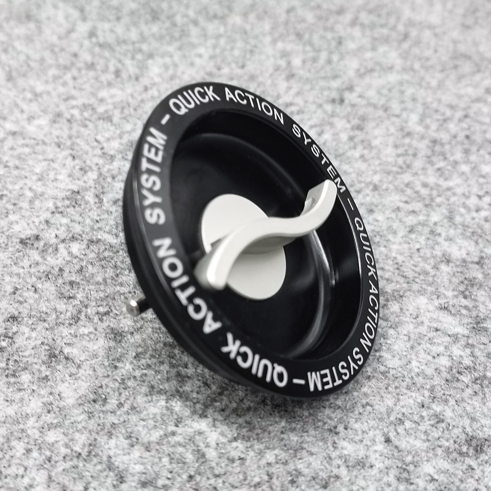 

Replacement center fuel filler cap for the DTRAD Quick Action gas caps Currency Aluminum CNC GAS TANK CAPS KNOB Type-S 9 Colors срібний