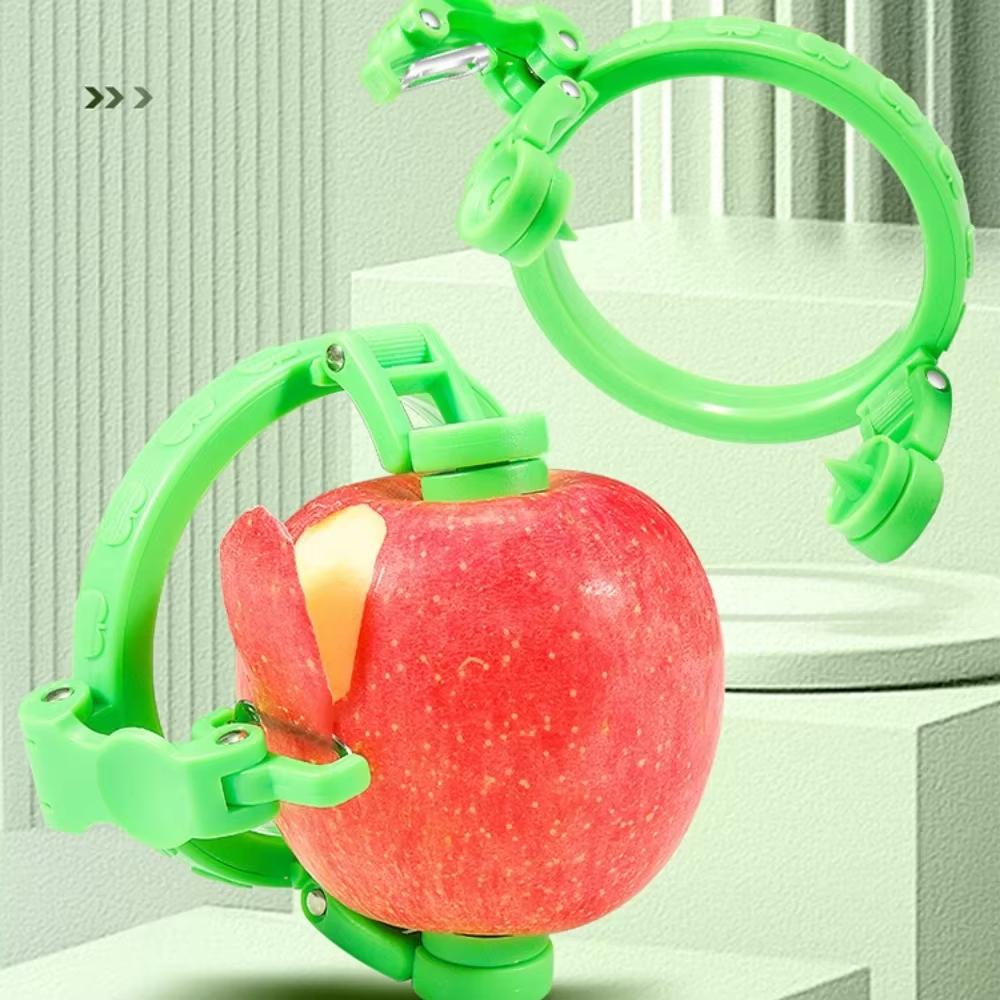 Obst- & Gemüsewerkzeuge Handheld Rotierender Schäler für Apfel Birne Küchenhelfer Obst-Spiralschneider Schäler Maschine Geschenkideen