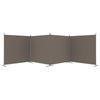 4 Piece Folding Screen Anthracite 698 X 180 Cm Fabric