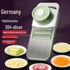 Stainless Steel Multifunctional Vegetable Cutter and Grater with Hand Guard