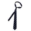 Korean Striped Tie Printed Belt Accessories Simple Shirt Tie Decoration  Men