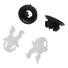 30pcs Hood Support Prop Rod Holder Clips, 91503-SS0-003 Retainer Clips