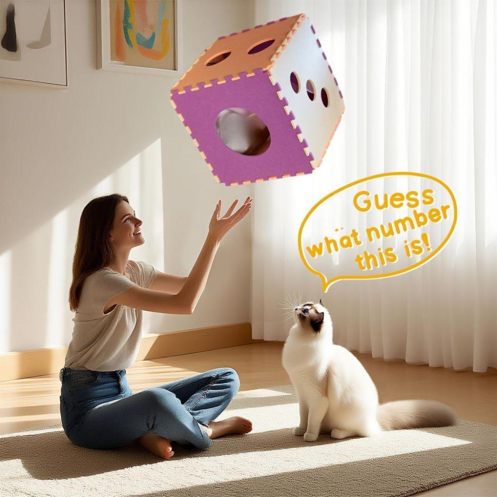 Scratch-resistant Cube Cat Houses DIY Cat Scratching Post Unique Cat Bed  Cat Furniture