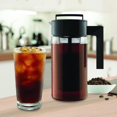 900ML Cold Brew Iced Coffee Maker Airtight Seal Silicone Handle  Coffee Kettle