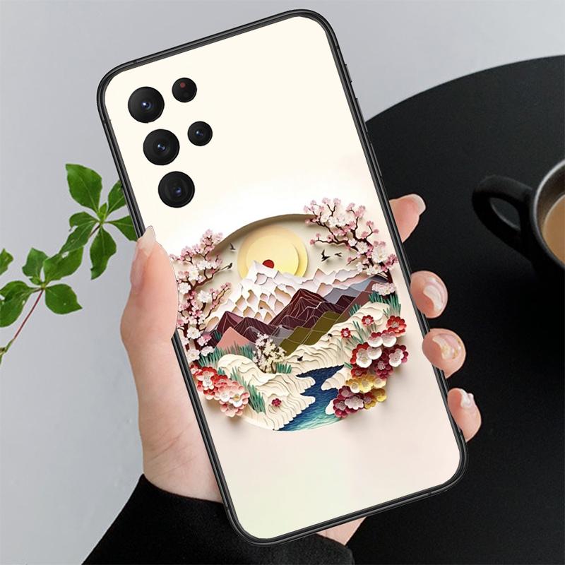 Landscape Sceneary Phone Case For Samsung A52S A21S A33 A23 A13 A14 A32 A52 A53 A54 A51 A71 M51