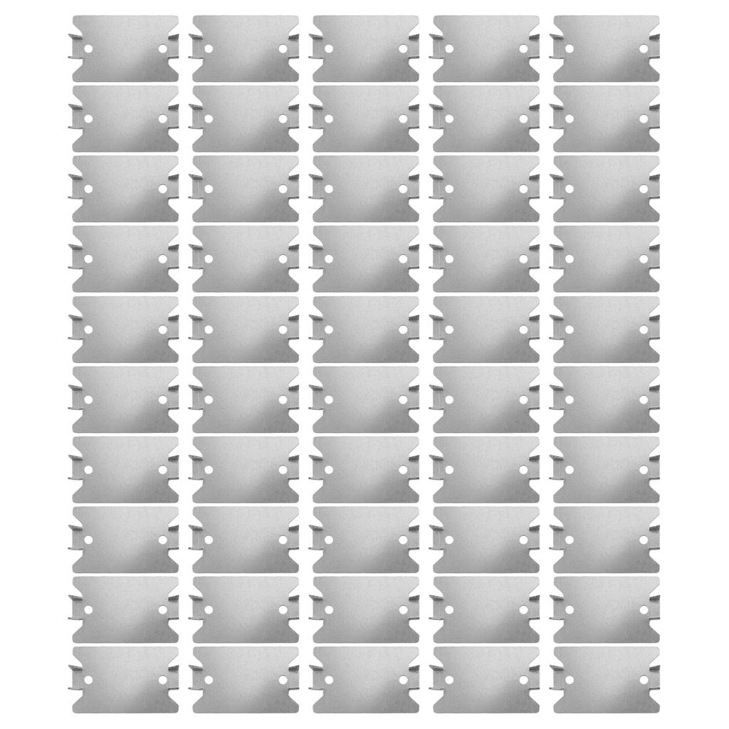 Studs Nail Plates Plumbing Protectors Construction Wood Drilling Easy Installation Pointed Tip Reliable Protection