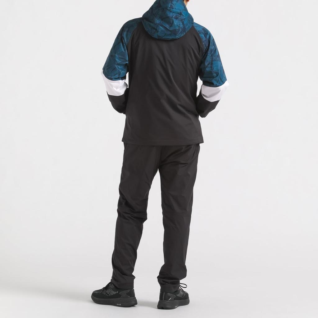 Windbreaker Descente HEATNAVI Tapered Pants Water Repellent Training Running BK XO [Move Sports]