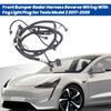 Car Front Bumper Radar Harness Reverse Wiring With Fog Light Plug 1067958-00-G For Tesla Model 3 2017-2020 106795800G