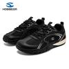 HOBIBEAR Damen Schnür-Barfuß-Sneaker | Breite Zehenbox & Zero-Drop-Technologie | Laufen, Sport, Fitnessstudio und Alltag Grau