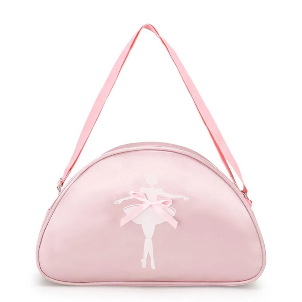 Pink Ballet Bag for Women Girls Dance Backpack Sports Ballet Handbag Children Latin Dancing School Shoulder Bags Princess 1Pc розовый