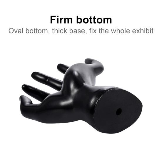 Hand Display Rack Smooth and Flat Decorative Plastic OK Finger Display Stand Hand Model