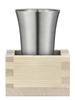 Peacock Thermos Industry Peacock Cold Sake Tumbler Home Izakaya Series 100ml Cold Storage Stainless Steel Vacuum Insulated Structure Cold Sake Sake