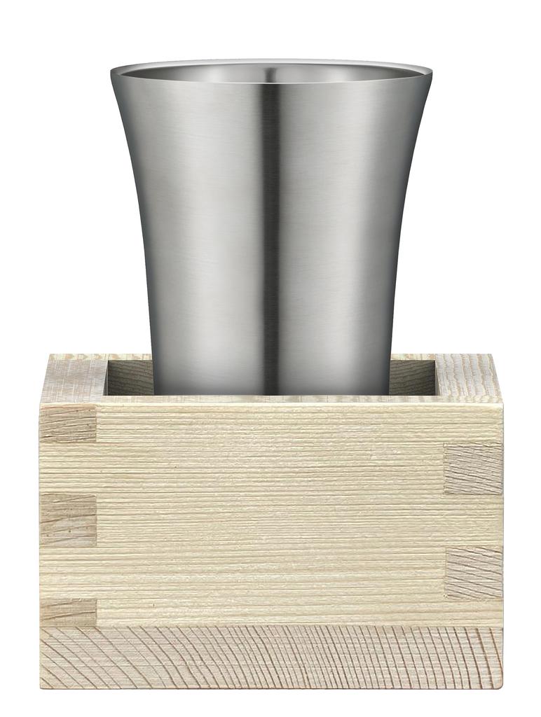 Peacock Thermos Industry Peacock Cold Sake Tumbler Home Izakaya Series 100ml Cold Storage Stainless Steel Vacuum Insulated Structure Cold Sake Sake