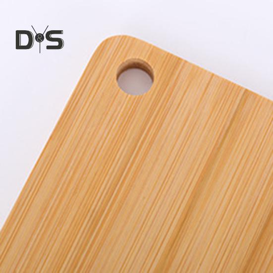 Bamboo Cutting Board Thickened Double-Sided Chopping Board for Meat And Vegetables Kitchen Chopping Panel with Vertical Storage Anti-Mildew Fruit