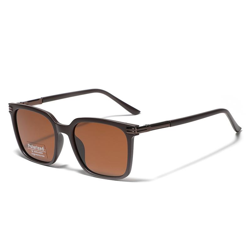 Glasses Semi-Metal Polarized Sunglasses Men'S Polarized Driver'S Glasses Square Frame Sunglasses Women'S