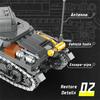 The English Version Is Compatible with the Small Particle Model of Military No. 1 Tank, a Children's Building Block Toy
