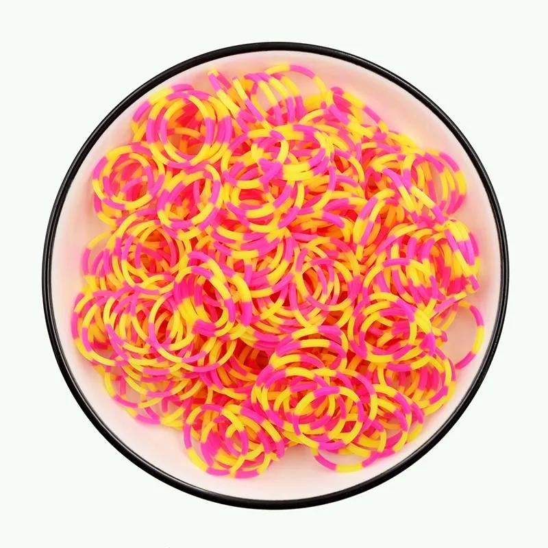 600pcs DIY Toys Rubber Bands Loom Set Kid DIY Bracelet Silicone Rubber Bands Elastic Weave Loom Bands Toy for Kids Goods