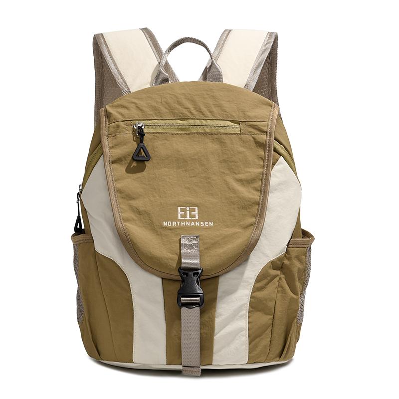 Outdoor Lightweight Travel Backpack Color Block Cycling Backpack