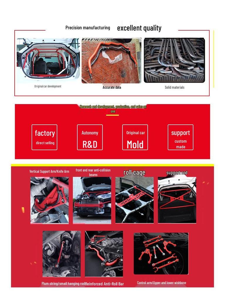 VW Golf MK4 97-04 Front & Rear Heavy-Duty Anti-Roll Bars