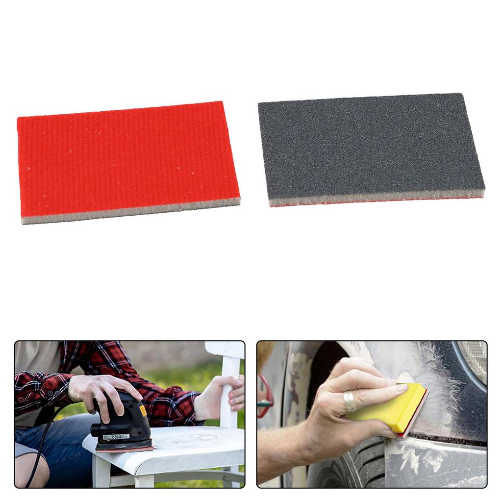 20 Pcs Grit Flocking Sponge Sand Paper Sanding Set180-2500 Grit Flexible Sanding Pad Polishing Abrasive Tool Sanding Paper