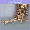 Scary Skeleton Human Skull Haunted House Halloween Prop Party Atmosphere Decor