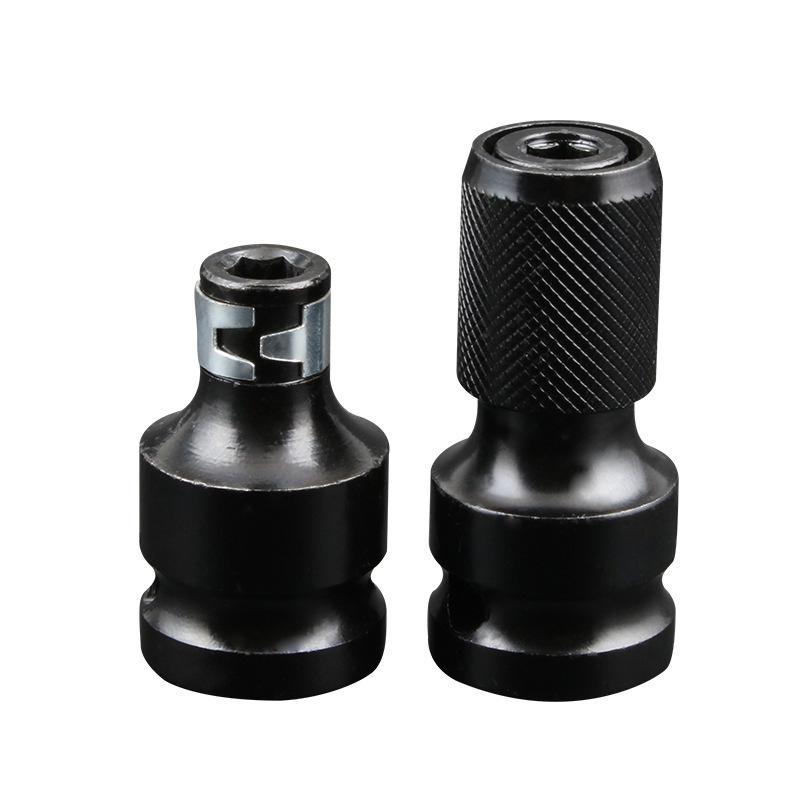 Multifunctional Telescopic Drill Chuck: Electric Wrench Adapter & Bit Holder