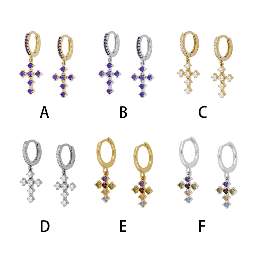 2pcs Earring Hoop Ins Earrings Metal Hypoallergenic Vintage Leisure Casual Jewelry Finding Daily Commute Parties