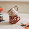 1 Stuks Halloween Pompoen Koffiemok, Herfst Oogst Matglas Pompoen Kleine Mok, Mok met Kleine Inhoud Koffiekopje