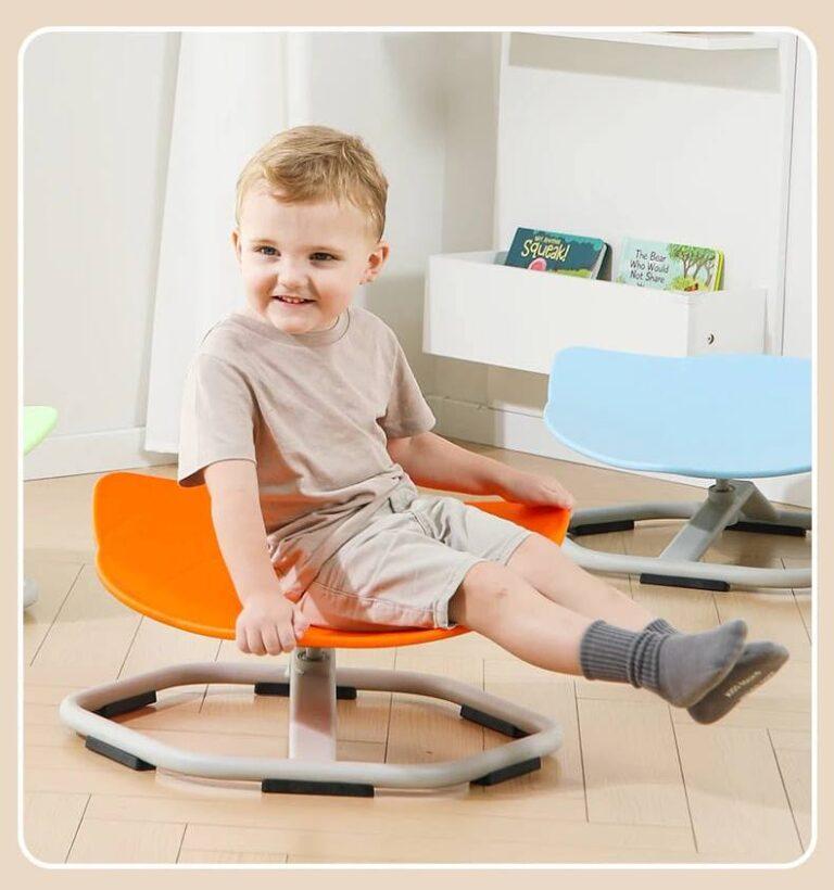 Shield swivel chair - yellow