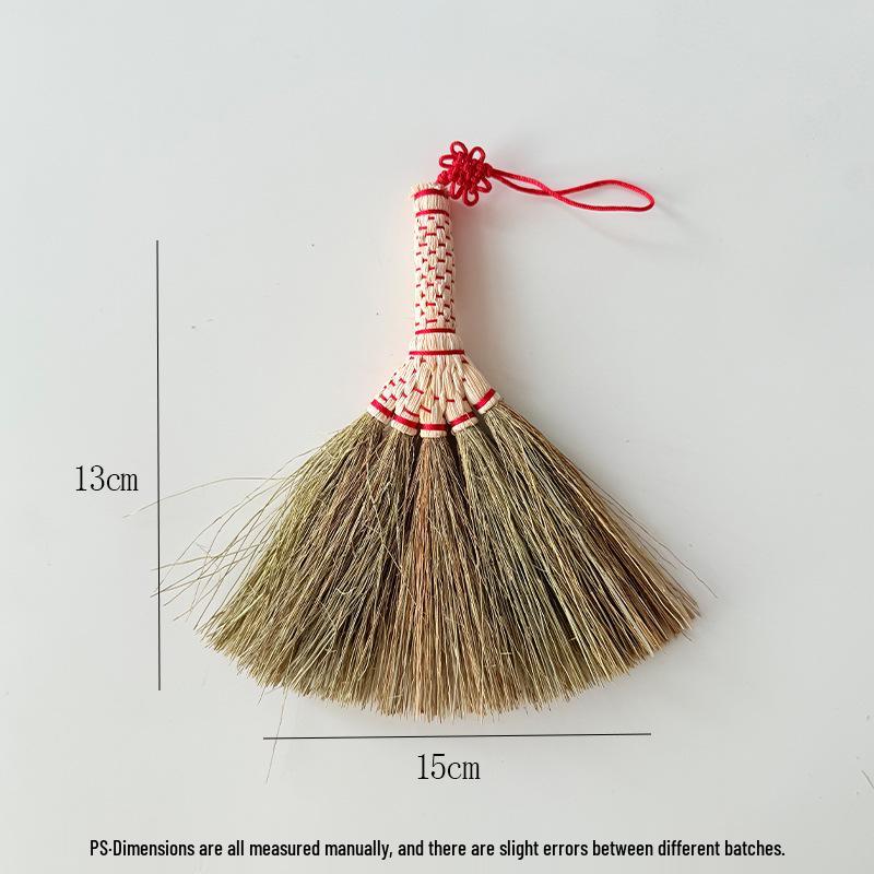 2026 Auspicious Flower Bouquet Broom Ornament for Chinese New Year DIY Decoration