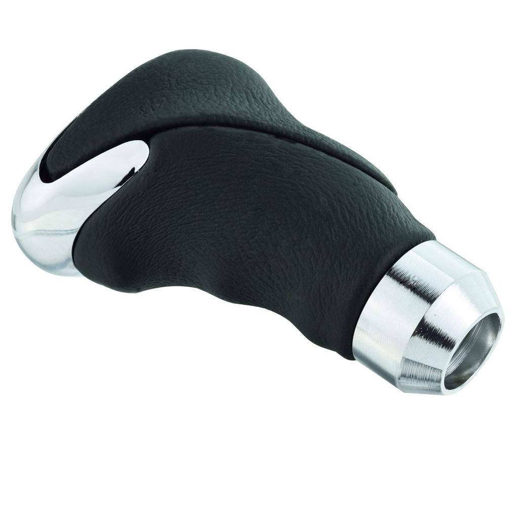 Abfer Car Shift Knob PU Shift Knob Replacement Universal Shift Pattern Parts Manual Car Interior (Black)