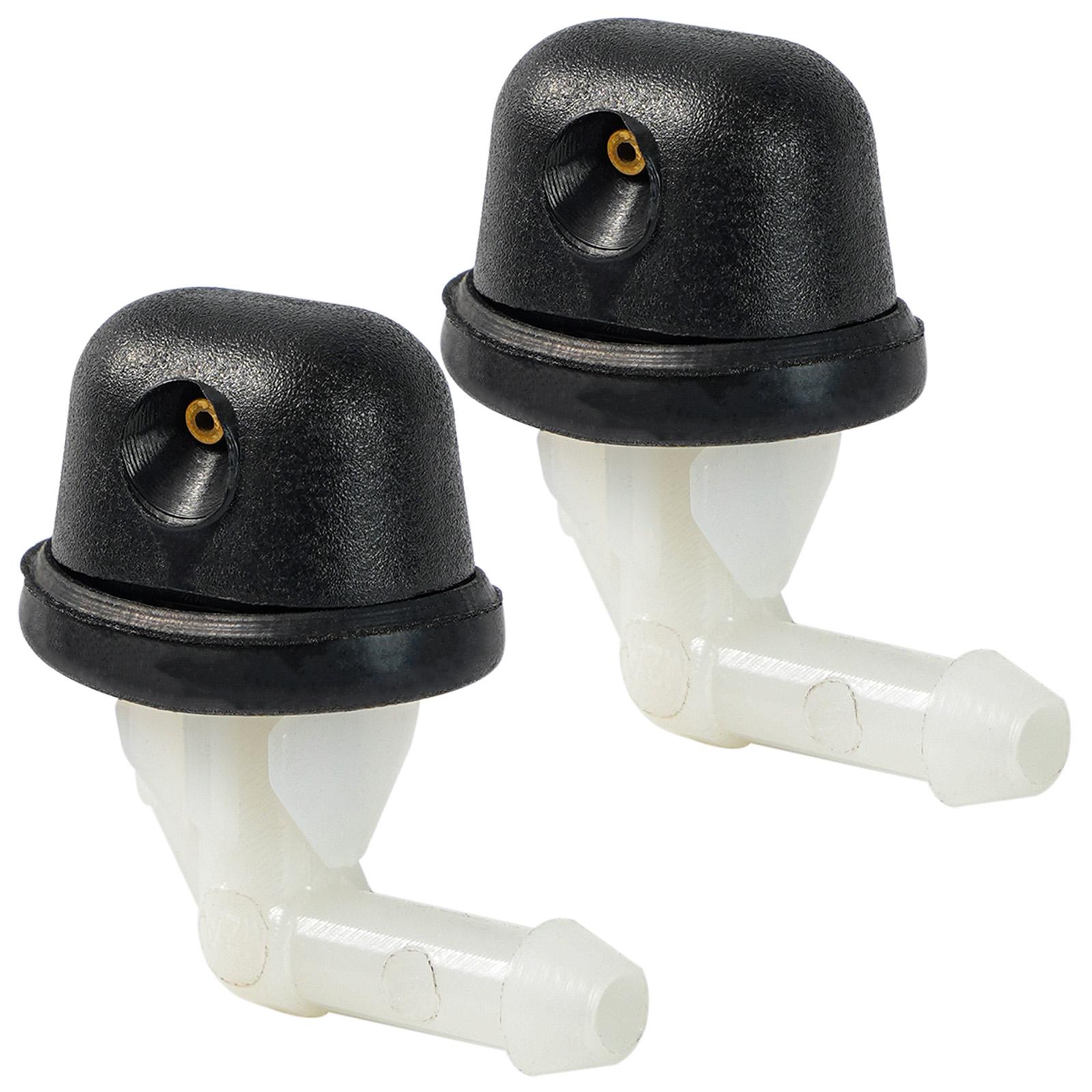 

2 шт., распылитель воды на заднее ветровое стекло, насадка для омывателя лобового стекла для Citroen Xsara Picasso Xantia C4 Picasso Saxo 6438F2 чёрный