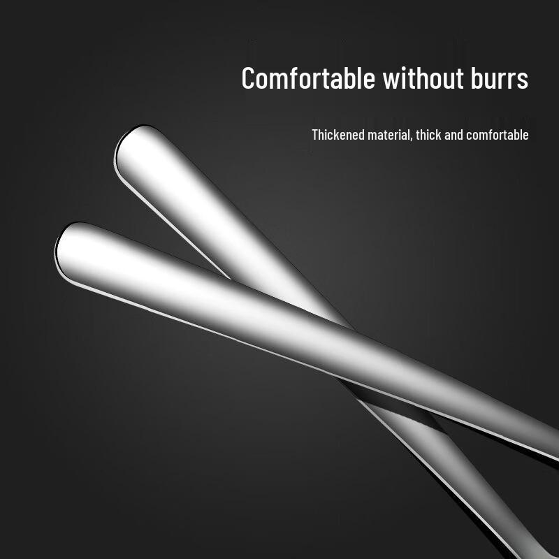 2-Piece 304 Stainless Steel Long Handle Spoon Set