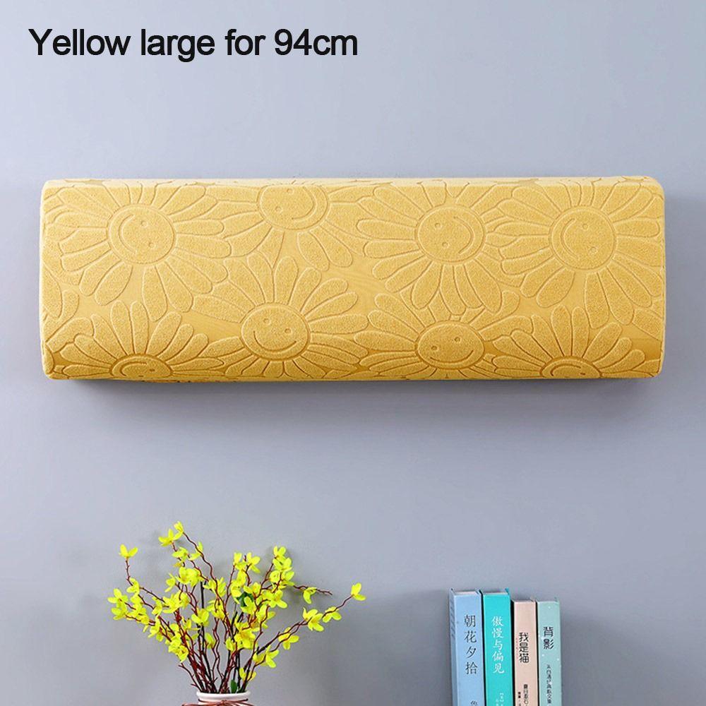 1Pcs Wall Mounted Air Conditioning Cover Elastic Fabric Air Conditioner Protector Fan Dust Cover
