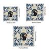 Blumenkatzenmuster Tarot-Tischdecke Astrologie Hexerei Decktuch Wanddekoration