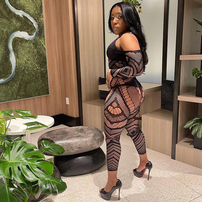 Crotchless Sexy Body Stockings Exotic Fishnet Pantyhose Perspective Lingerie Sex Stockings Sexy Tights Woman Plus Size Underwear