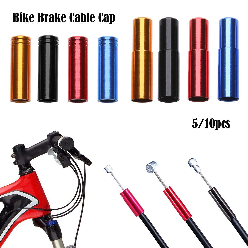 5mm MTB Road Bike Bicycle Derailleur Cover End Tip Caps Brake Cable Cap Shift Cables Accessories