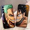One Piece Luffy Zoro Phone Case For Samsung Galaxy S26 S25 EDGE S24 S23 S22 S21 S20 FE S10 Ultra PLUS LITE DIY Case Shell Cover