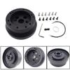 Steering Wheel Hub Adapter 5&6 Hole Compatible with 1969-1994 Chevrolet Chevy GM Flaming River Ididit Buick Jeep Pontiac