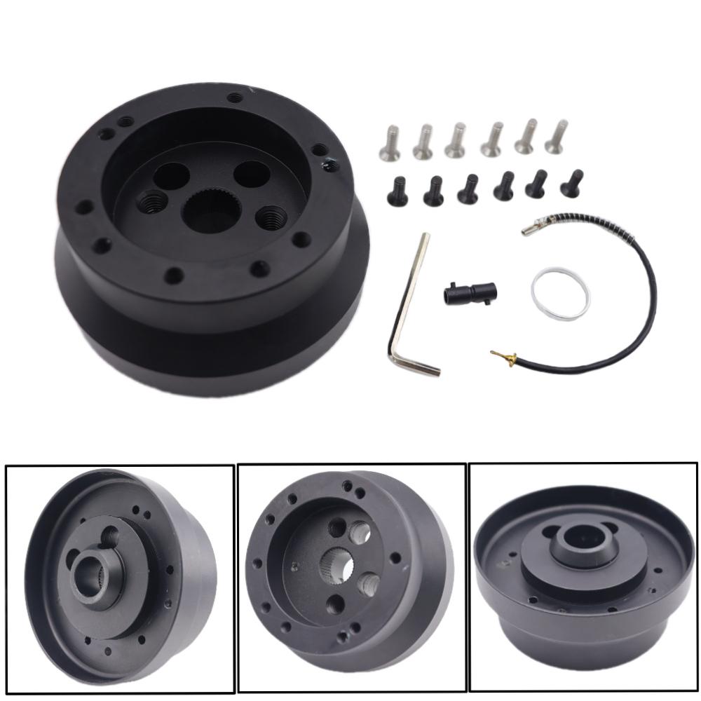 Steering Wheel Hub Adapter 5&6 Hole Compatible with 1969-1994 Chevrolet Chevy GM Flaming River Ididit Buick Jeep Pontiac