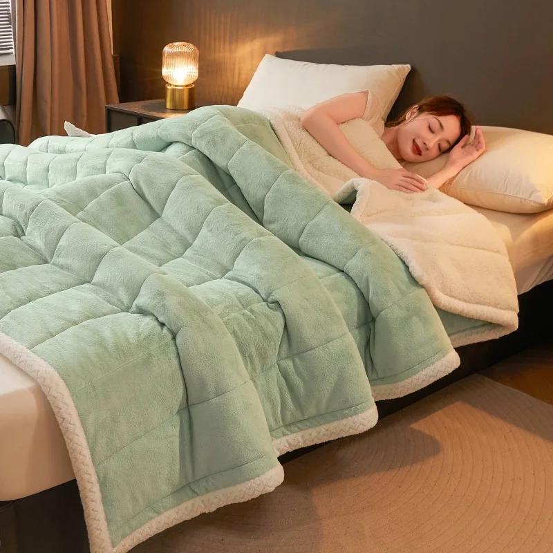 

Новое Супермягкое Пушистое Легкое Флисовое Одеяло Осенне-Зимнее Одеяло Мягкое Пушистое Мягкое Теплое Зимнее Одеяло с Сохранением Тепла 150x200cm 1pcs 180x2