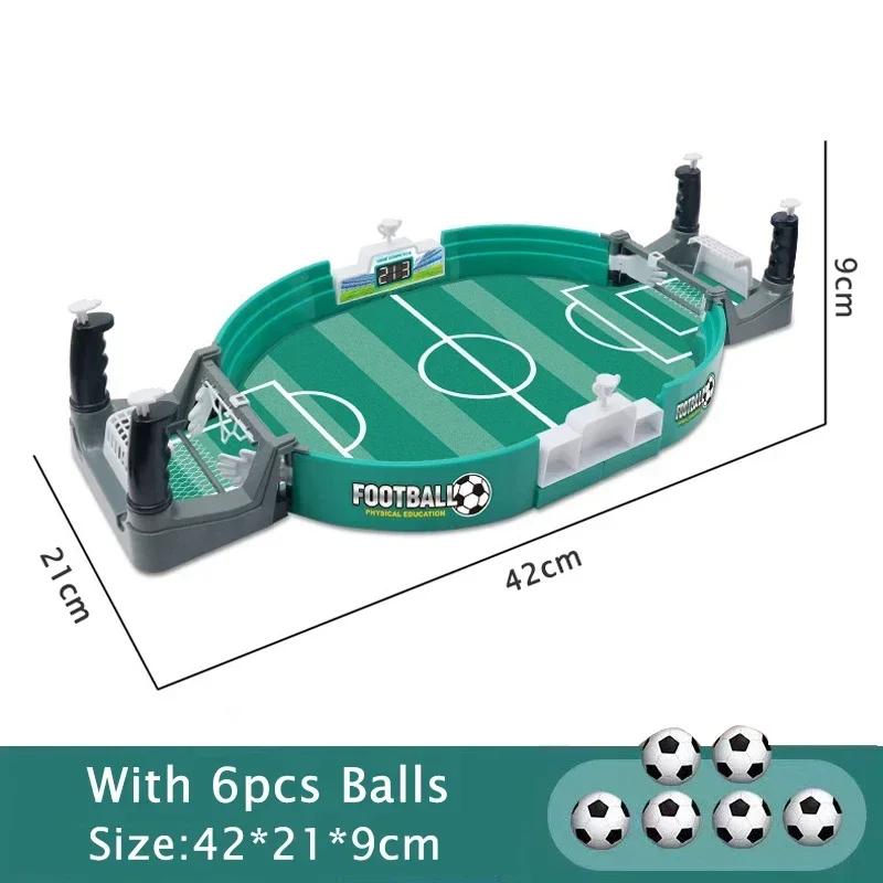 Mini Foosball Games, Tabletop Football Soccer Pinball for Indoor Game Room Games, Foosball Desktop Sports Board Games Mini Adult